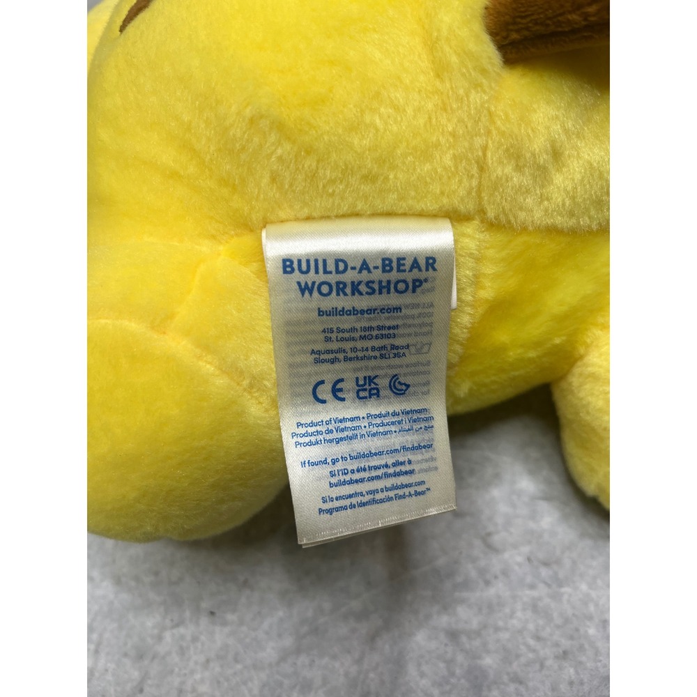 Build-A-Bear‎ Pokémon Pikachu Plush 17 Inch Yellow Stuffed Animal Nintendo - Picture 4 of 5